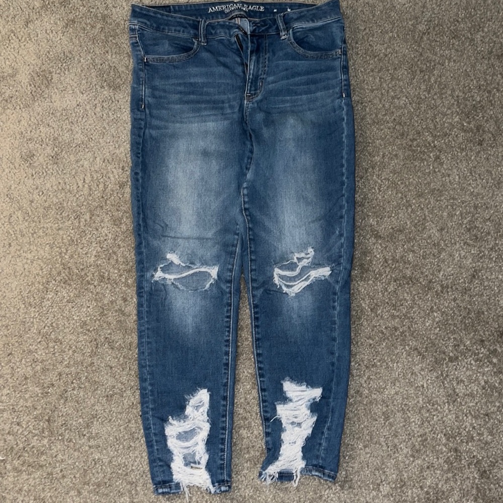 Next Level Stretch Ripped Jeans